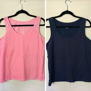 Gap Eyelet Tanks